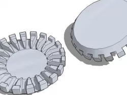 Burner (crown part)