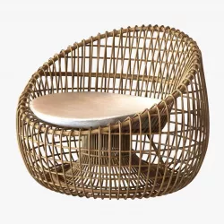 Cane Line Nest lounge chair 3D model