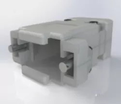 Capa plastica conector DB9