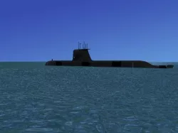 Collins Class HMAS Collins 73 3D model