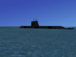 Collins Class HMAS Farncomb 74 3D model