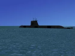 Collins Class HMAS Waller 75 3D model