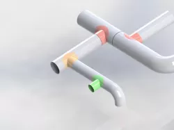 Deviation for Spiral pipe HVAC