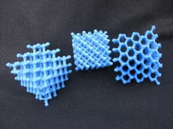 Diamond Lattice Model