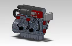 diesel engine 6cyl(dizel motor 6)