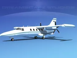 Dreamscape AF-44 Star Executive V01 3D model