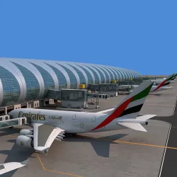 Dubai airport 3D model
