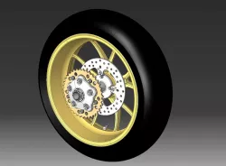 Ducati Monster 1100S Rear wheel
