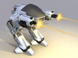 ED 209 Enforcement Droid 3D model