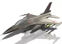 F-16 Jet after Dan Lavoie tutorial
