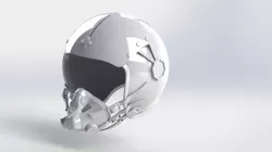 Fighter pilot helmet