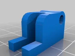Filament (3mm) Guide for accessible Wade's Extruder