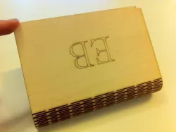 Flex Box Snap Fit - A wooden box with a living hinge