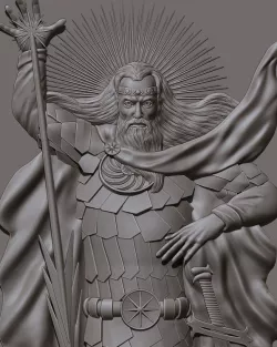 God Zeus  3D model