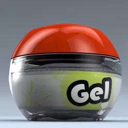 Hair gel 3D model
