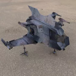 Hawk MACH Shuttle 3D model