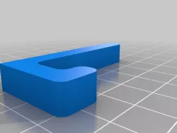 Hook for keyhole mount