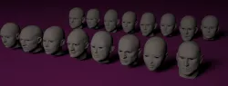 Human Heads 3D model