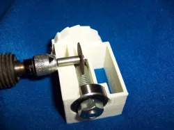 Indexed Bolt Hobbing Jig for rotary tool