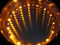 infinity mirror christmas ornament