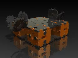 Jimmy Bot Blank Hex Tile