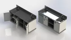 Kitchen Table (Sheet Metal)