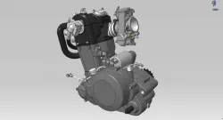 KTM 640LC4 engine