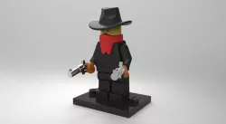Lego Bandit Minifigure