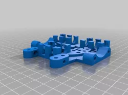 Lm8uu, dual fan mount x carriage for prusa