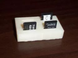 MicroSD card holder