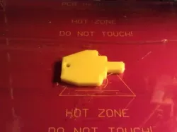 Middle finger key chain hanger