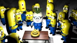 Minions Celebration Low-poly  3D model