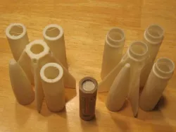 Model Rocket - B & C Engine Size