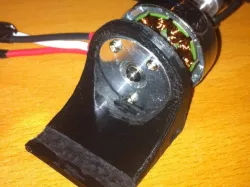 Motor mount for Brooklyn Aerodrome Towel RC plane
