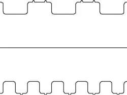 Needle Selector Combs for 5mm Knitting Machines