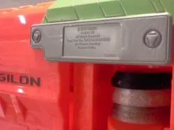 Nerf compatible disc shooter ammo.