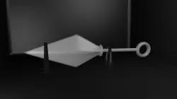 Ninja Kunai 3D model