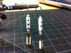 p Earring #4 Atlas V Rocket