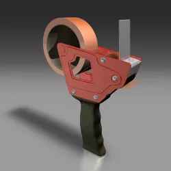 Pak Strap Dispenser 3D model