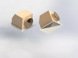 Plenum box for SPK4 595x595