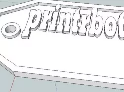 PrintrBot Name Tag
