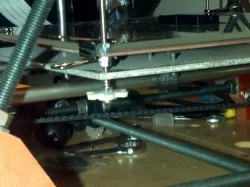 Prusa heated platform leveling thing