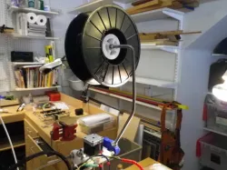Prusa Mendel Filament Spool Holder