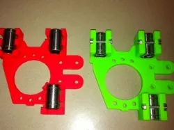 Prusa no zip ties needed LM8UU bearing X Carriage