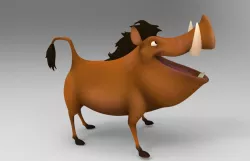 Pumba 3D model