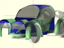 Python OpenSCAD 3D Spline Surface Creator