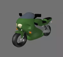 Racing Bike 3D model