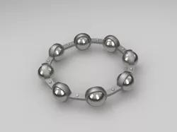 Retainer cage for ball bearing