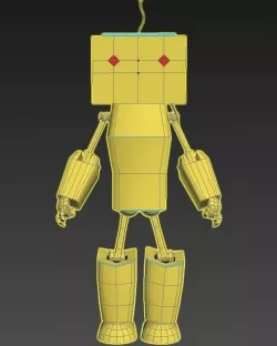 Robot V1 Low-poly  3D model