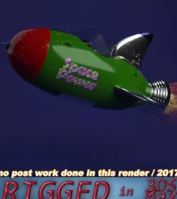 Rocket 3D model